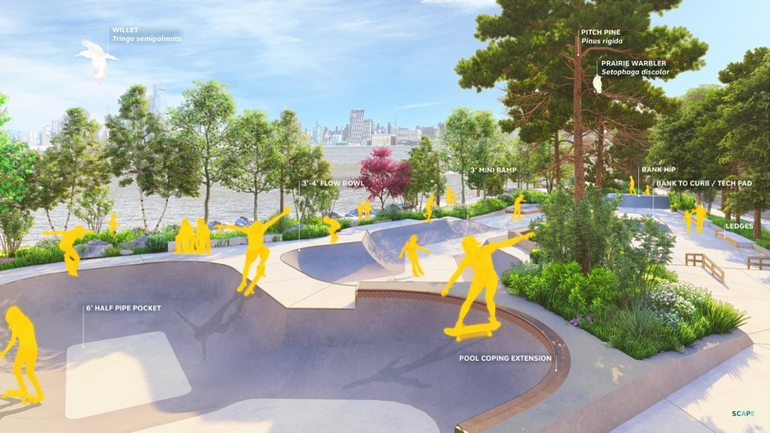 Plans for New Hoboken, New Jersey Skatepark Revealed