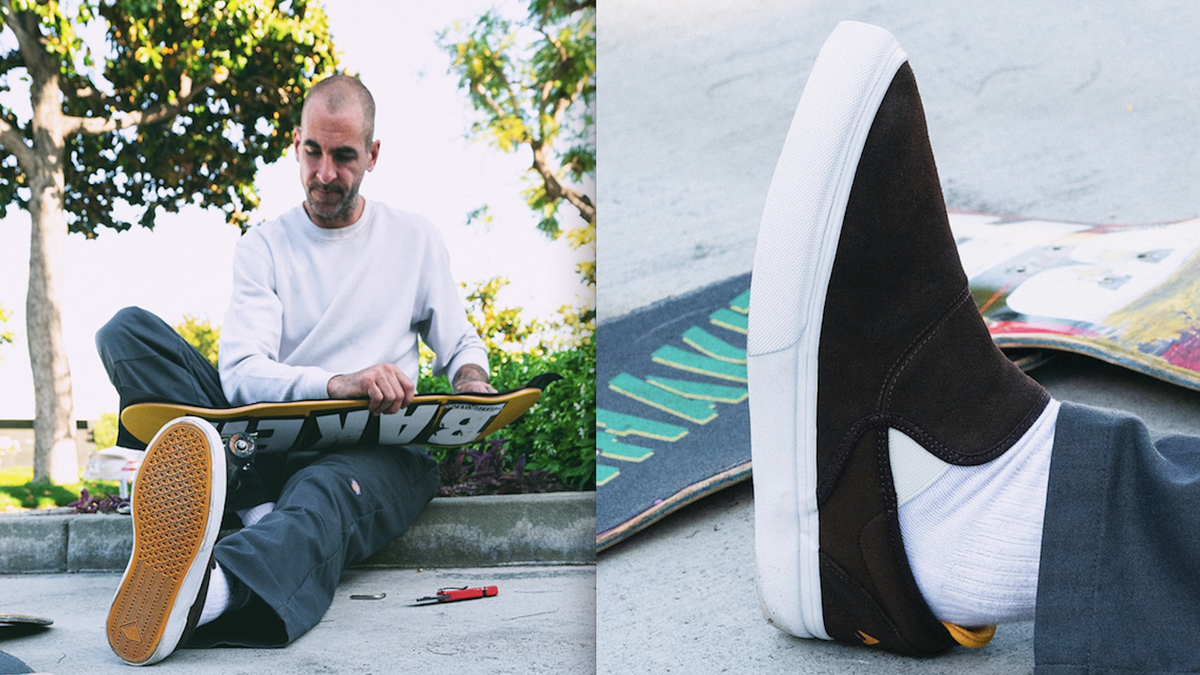 Emerica Wino G6 Slip-On in Brown-Tan
