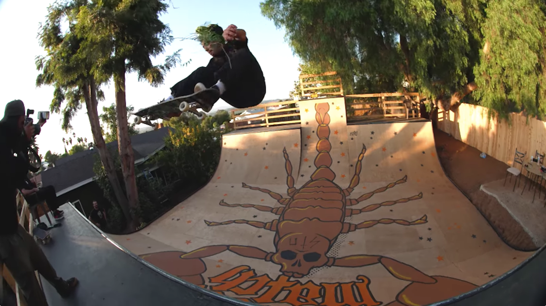 Watch: Milton Martinez Destroys His Backyard Mini Ramp In New Edit