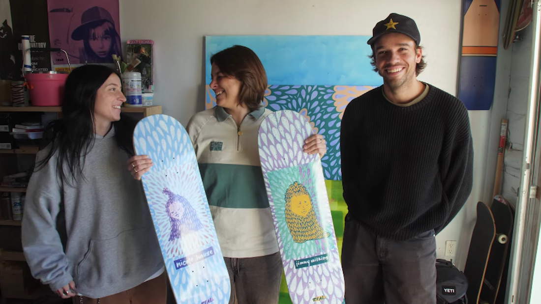 Watch: Nora Vasconcellos Breaks Down Her Real Skateboards 'Guest Artist' Series