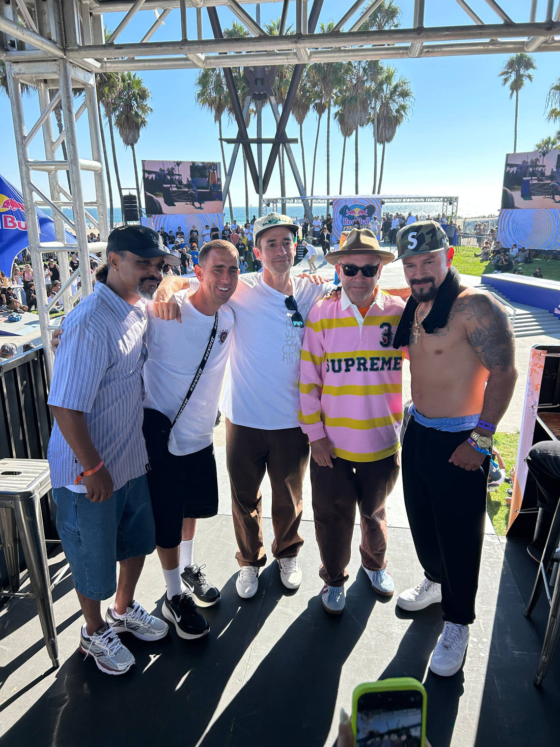 Jeron Wilson, Guy Mariano, Mike Carroll, Mark Gonzales, and Fabian Alomar.