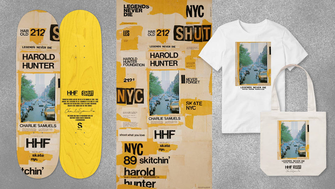 Harold Hunter Foundation x SHUT x Charlie Samuels Twin Towers Collection
