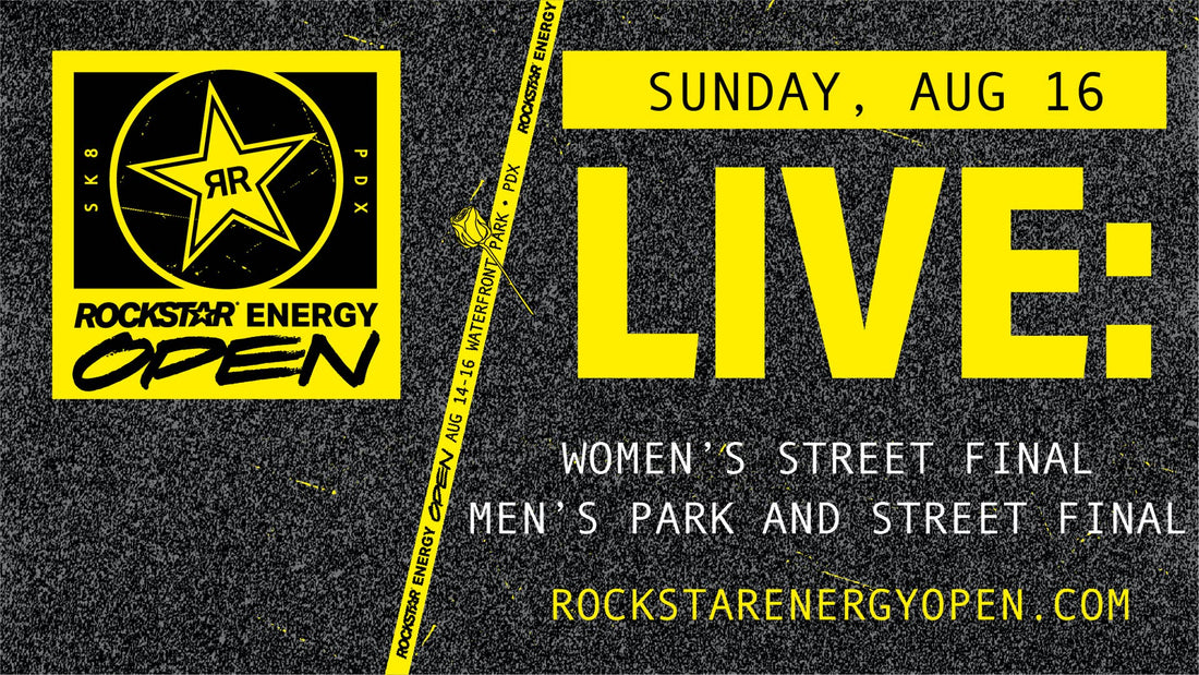 Watch: Rockstar Energy Open 2026 Finals – Women’s Street, Men’s Park & Men’s Street