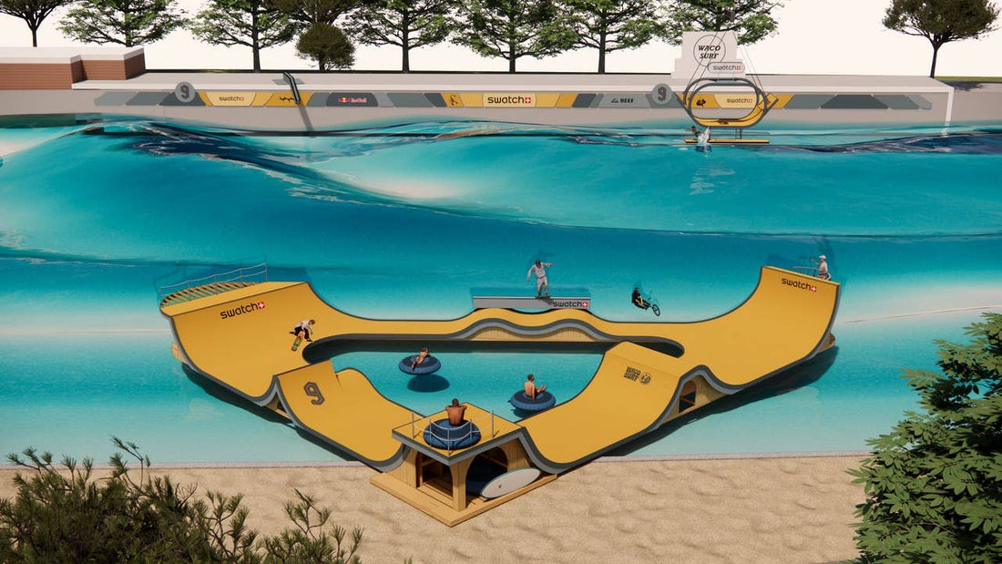 Swatch Nines Reveals 2026 Surf & Skate Course One Week Before the Action Begins